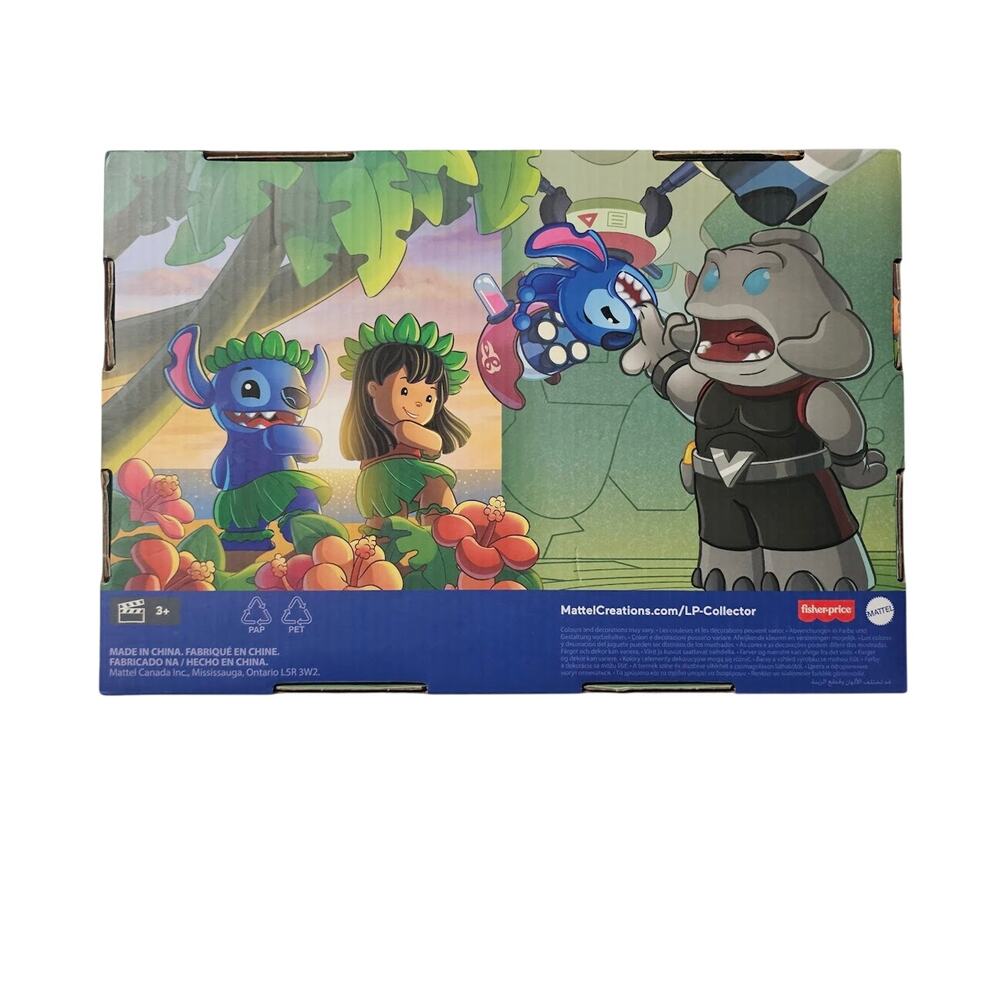 Fisher Price Little People Disney Lilo & Stitch Special Edition Set 4 Fig NWT - Picture 6 of 6